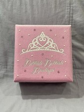 NEW Disney Cruise Line Pink Velveteen Bippity Boppity Boutique Jewelry Box