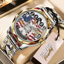 Elvis Presley Alloy Luxury Quartz Watch