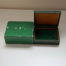 Autentica rara scatola portaoggetti orologio Rolex modelli sportivi vintage