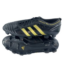 Botines de fútbol/fútbol Adidas Pure adiNova FG US11 UK10.5 negros para hombre