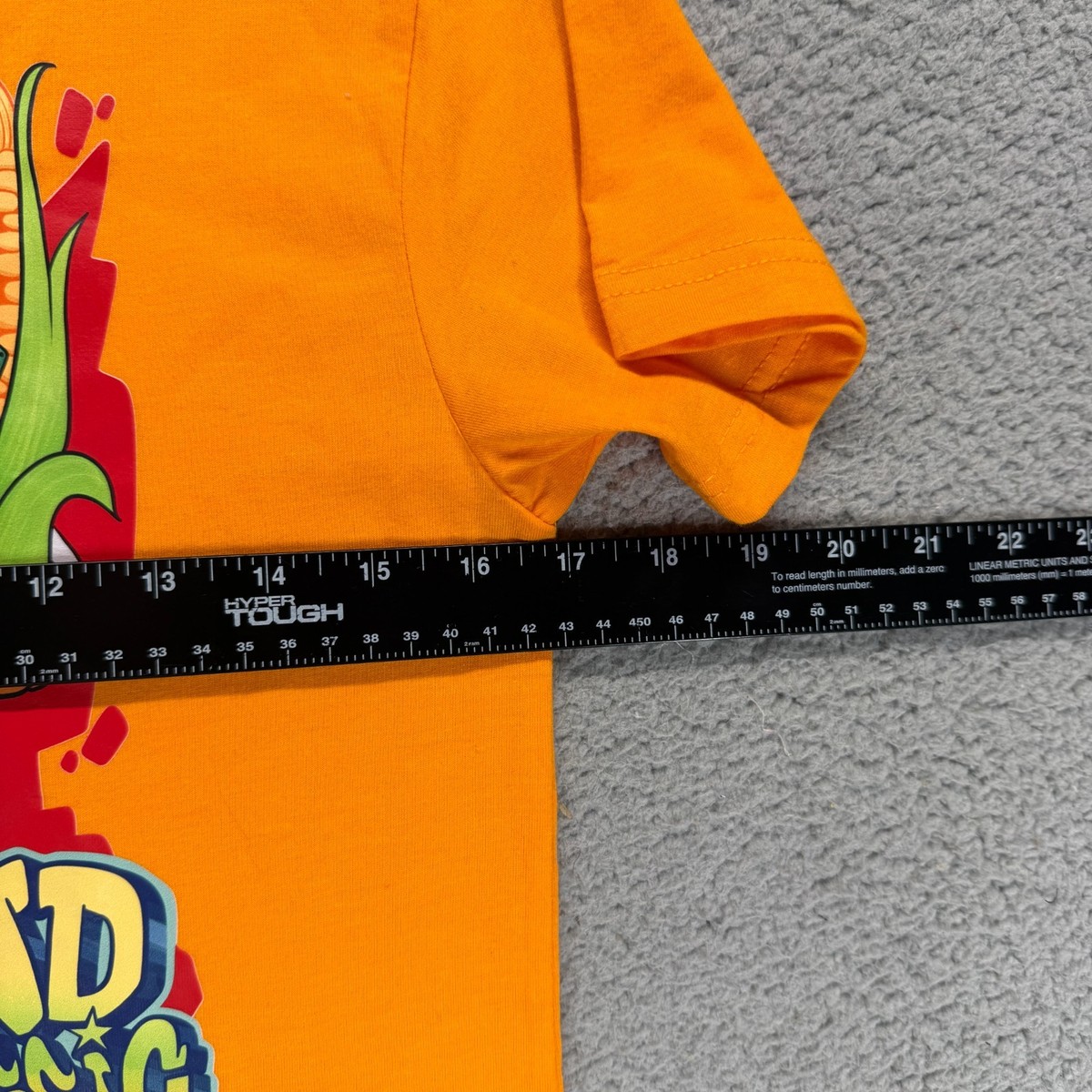 Next Level Apparel Mens BAGGIN and BRAGGIN CLASSIC T Shirt Orange Size XS View 2