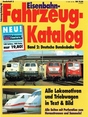 Bahn Extra - Eisenbahn-Fahrzeug-Katalog. Band 2: Deutsche Bundesbahn.