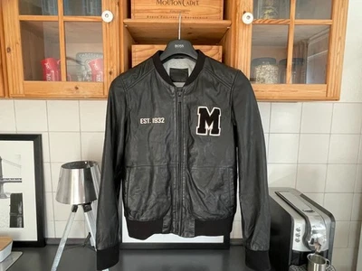 MUSTANG Damen Lederjacke Gr. L (40) Schwarz LEDER Blouson NP €229,90 - Bild 1 von 4
