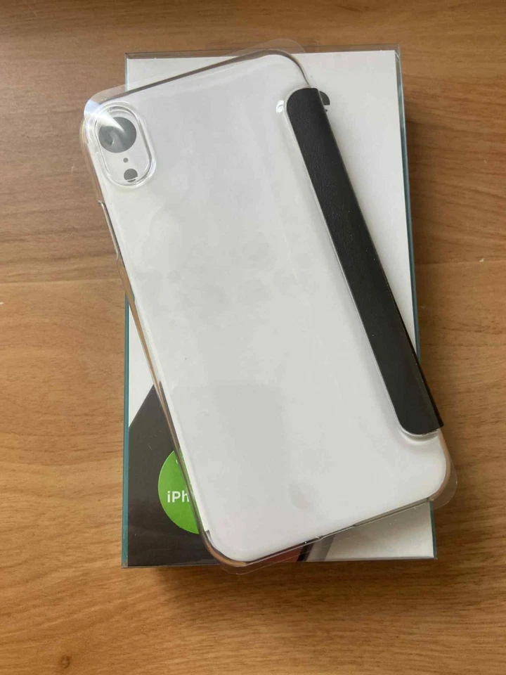 lots 5 coque porte feuille téléphone iPhone XR de marque Qilive ,couleur noir - Photo 4/4