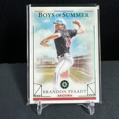 1/5 BRANDON PFAADT EMERALD 2024 Panini Boys Of Summer #55 ARIZONA DIAMONDBACKS !