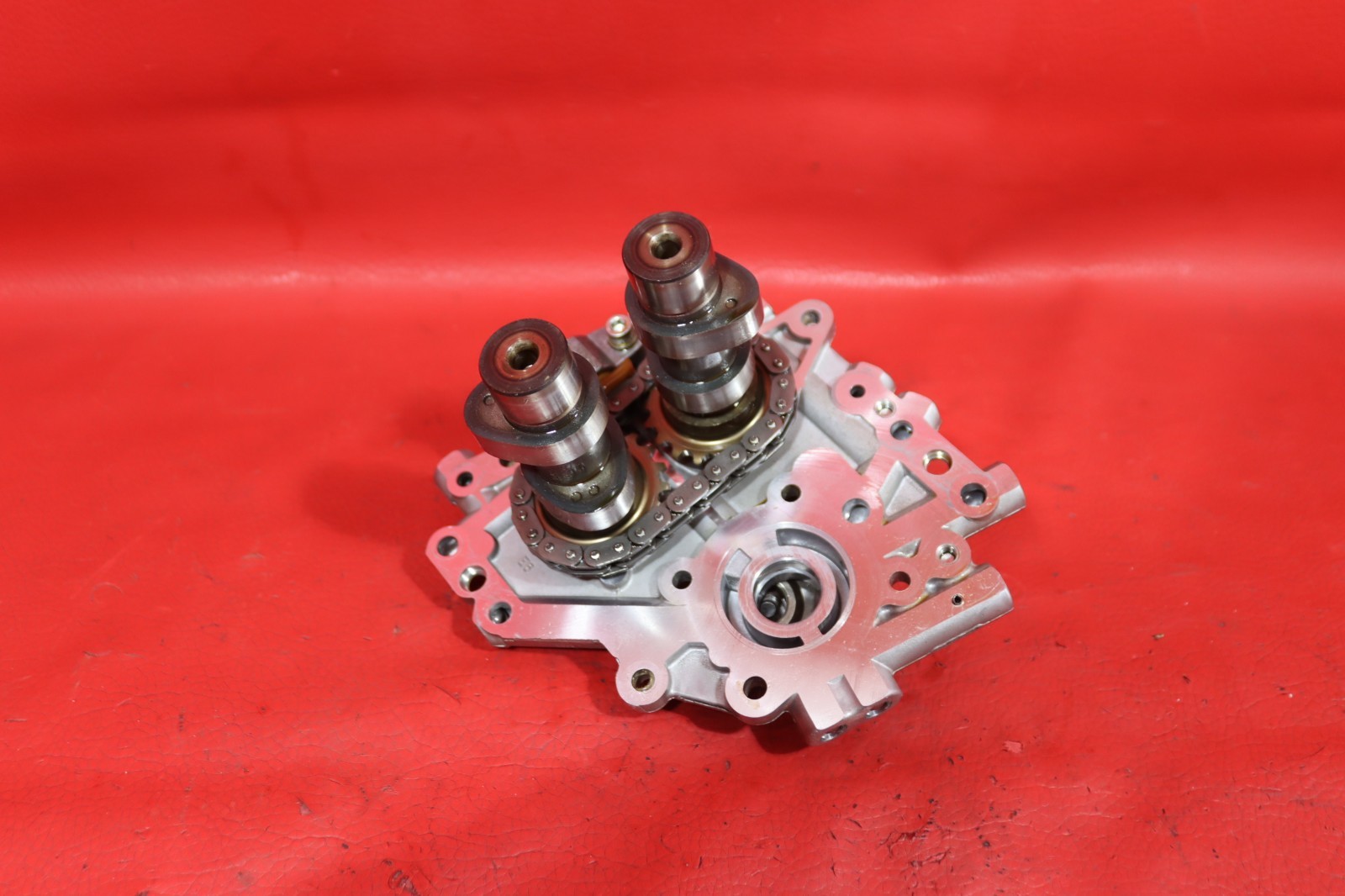 2013 HARLEY-DAVIDSON ELECTRA GLIDE ULTRA LIMITED FLHTK CAM PLATE W/ CAMSHAFTS