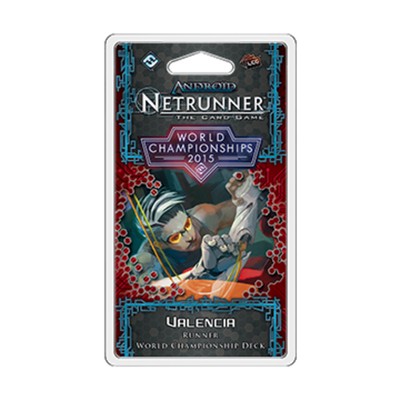 FFG Android Netrunner LCG 2015 Weltmeister Runner Deck NM