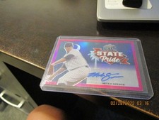 mitch spence rookie auto 2021 numbered/20 pink refractor