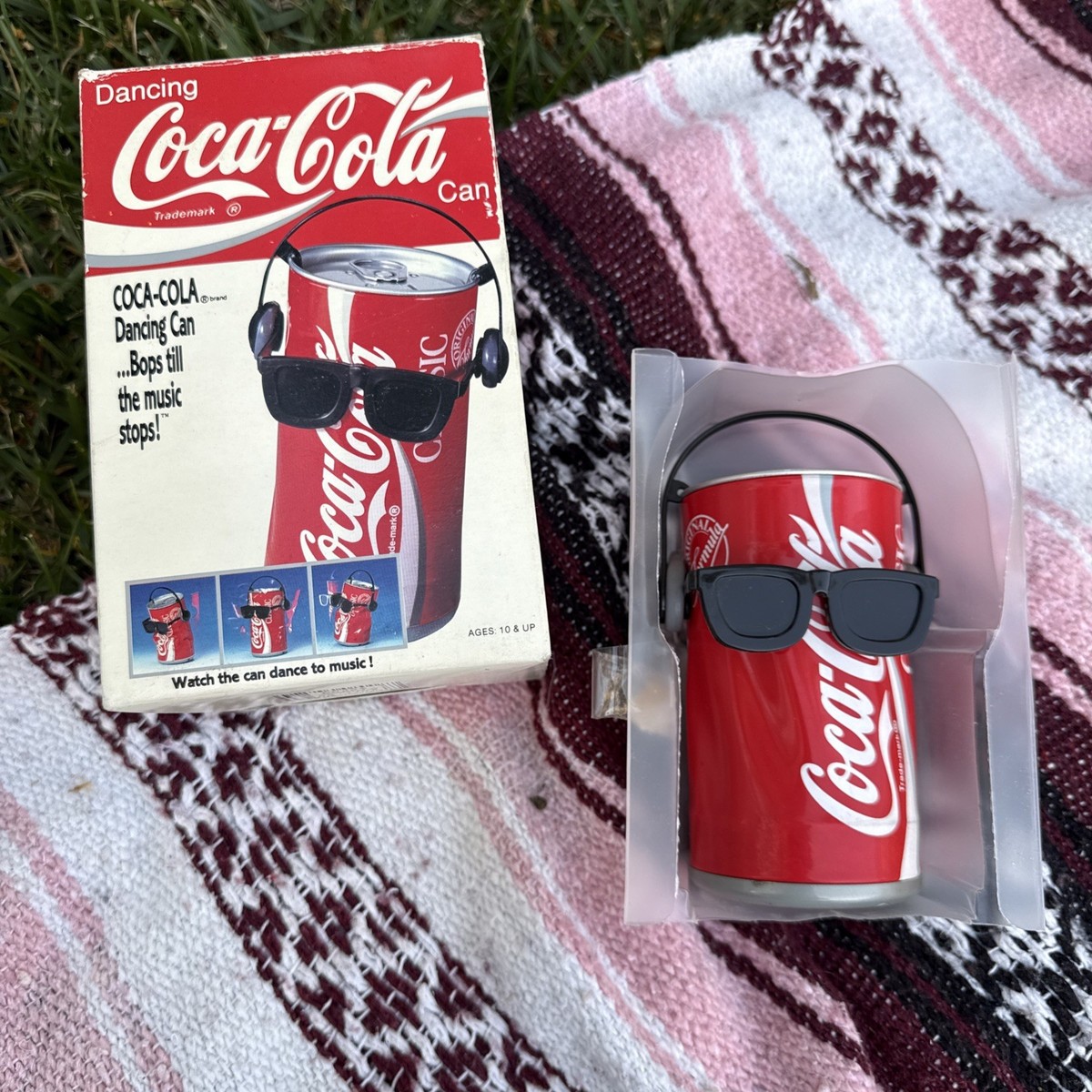 Vintage Takara Coca-Cola Dancing Coke Can Collectible 1989