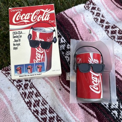 Vintage Takara Coca-Cola Dancing Coke Can Collectible 1989
