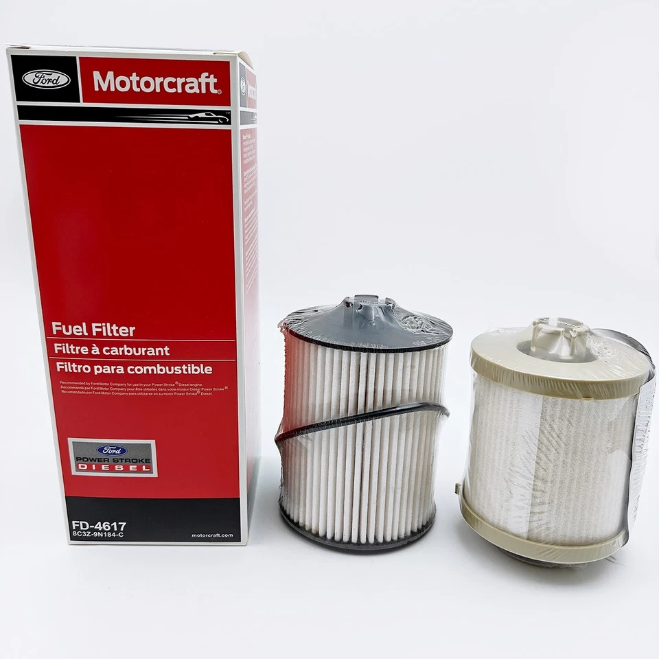 Motorcraft Oil Fuel Filter Kit for 08-10 FORD F-250 F-350 SUPER DUTY 6.4L Diesel Foto 3 de 4