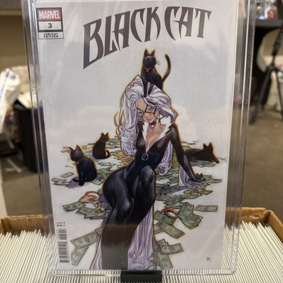#ad 🐈‍⬛ BLACK CAT #3 1:25 RATIO DIKE RUAN VARIANT 2025 TOPLOADER $24.99