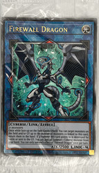 Firewall Dragon TN23-EN008 Quarter Century Secret Rare Dueling Heroes