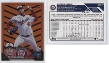 2023 Topps Update Orange & Black Foil Patrick Corbin #US172