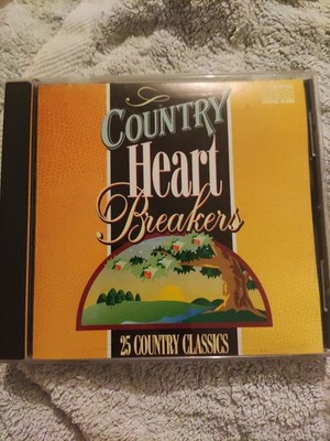 Country Heartbreakers. Sampler Musik CD. Audio. 25 Country Classics. Gebraucht
