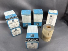 Graphic Controls Corporation Recording Charts 2895 S Style N Lot Of 6