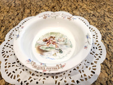 MR. JEREMY FISHER Frog Bowl Beatrix Potter Royal Albert Bone China England 1986