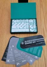 28 Piece domino set with rules Philip Morris Malboro