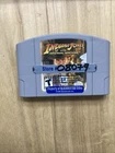 Indiana Jones and the Infernal Machine N64 Cartridge PROPERTY OF BLOCKBUSTER
