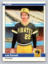 1984 Fleer - Lee Tunnell #268 (RC)
