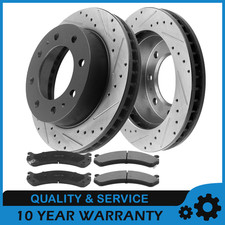 For Chevrolet Silverado 1500 Hd Brake Pads And Rotors 2001-2006 Front Set Set