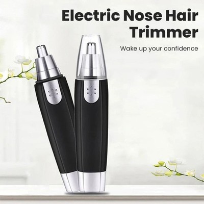 Electric Nose Ear Hair Trimmer Face Eyebrow Mustache Beard Shaver Clipper Unisex