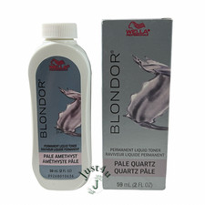 2x Wella Blondor Permanent Liquid Toner, 2fl oz.