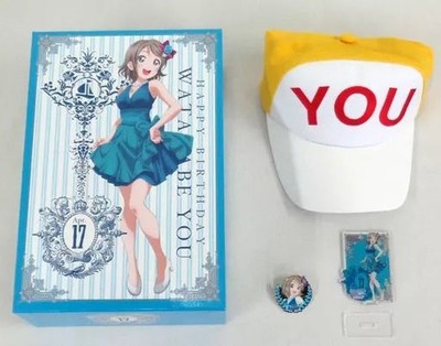 Bandai Love Live Sunshine Watanabe You Celebration Birthday Set Used