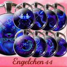 Sternzeichen Schlüsselanhänger Anhänger für Rucksack Geschenkidee Schlüsselring