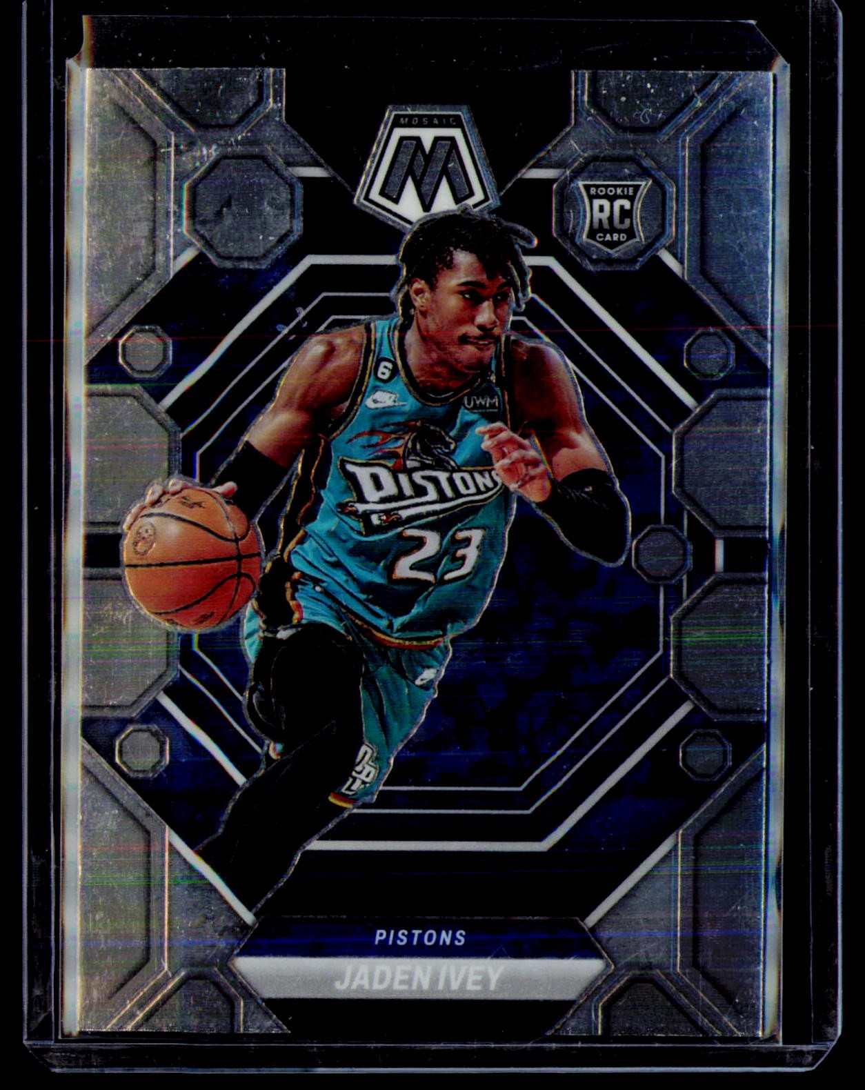 2022-23 Panini Mosaic #216 Jaden Ivey Fast Break Silver