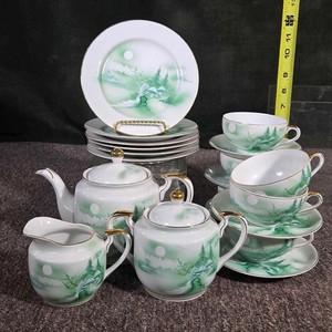 Japanese Lithophane Tea Set | eBay