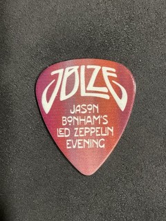 Jason Bonham Led Zeppelin Evening 50 Years Of Physical Graffiti Guitar Pick (R)