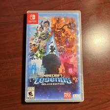Minecraft Legends Deluxe Edition - Nintendo Switch / Tested Working