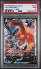 2022 Pokemon SWSH Brilliant Stars Charizard V #154/172 PSA 7