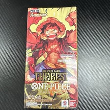 ONE PIECE CARD THE BEST PRB-01 TCG CARD GAME BOX FACTORY SEALED ORIGINAL