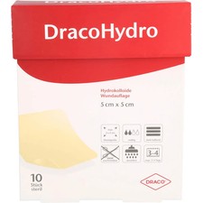 Dracohydro Hydrokoll.wundauflage 5x5 cm 10St ...
