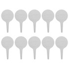  50 Pcs Round Label Garden Markers Metal Tags for Labeling Labels