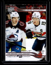 2025-26 Upper Deck #200 Nathan MacKinnon/Matthew Tkachuk CL