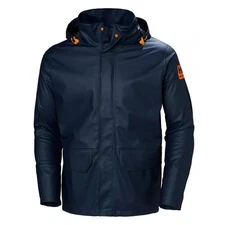 Helly Hansen Pu Gale Waterproof Rain Jacket Navy Medium