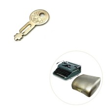 Case Key for Olympia Typewriter Antique Vtg SM2 SM3 SM4 Vtg Part thumbnail
