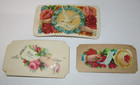 Vintage Victorian Calling Card Emphemra Lot of 15 Best Wishes From a Friend Etc. — photo 6