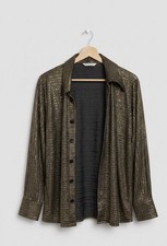 CALIFORNIA COSTUMES Men's 70's Disco Guy Sz-M 40-42 Gold/Black