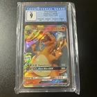 Pokemon Charizard GX Hidden Fates 9/68 CGC Mint 9 With sub grades