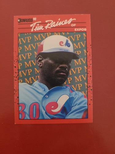 Tim Raines #BC-7 1990 Donruss MVP card