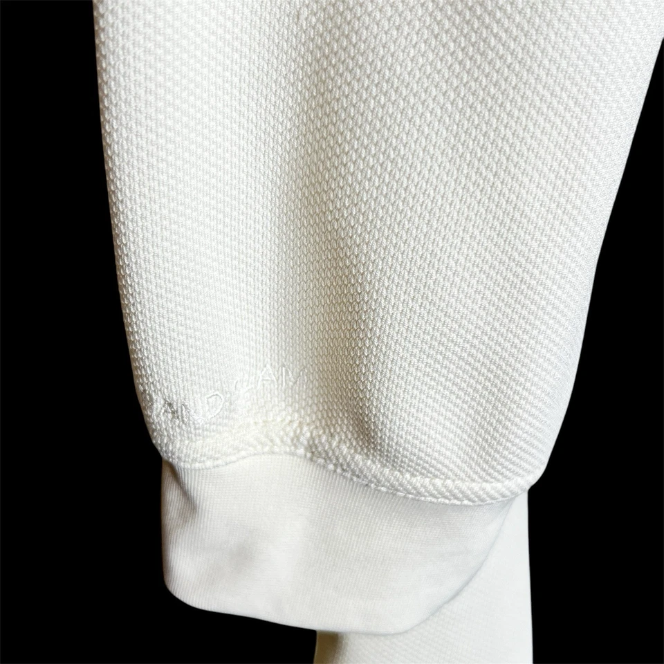 Grand Slam Performance Shirt Sz XL Off White Long Sleeves Collared 3 Buttons - Image 3 of 4