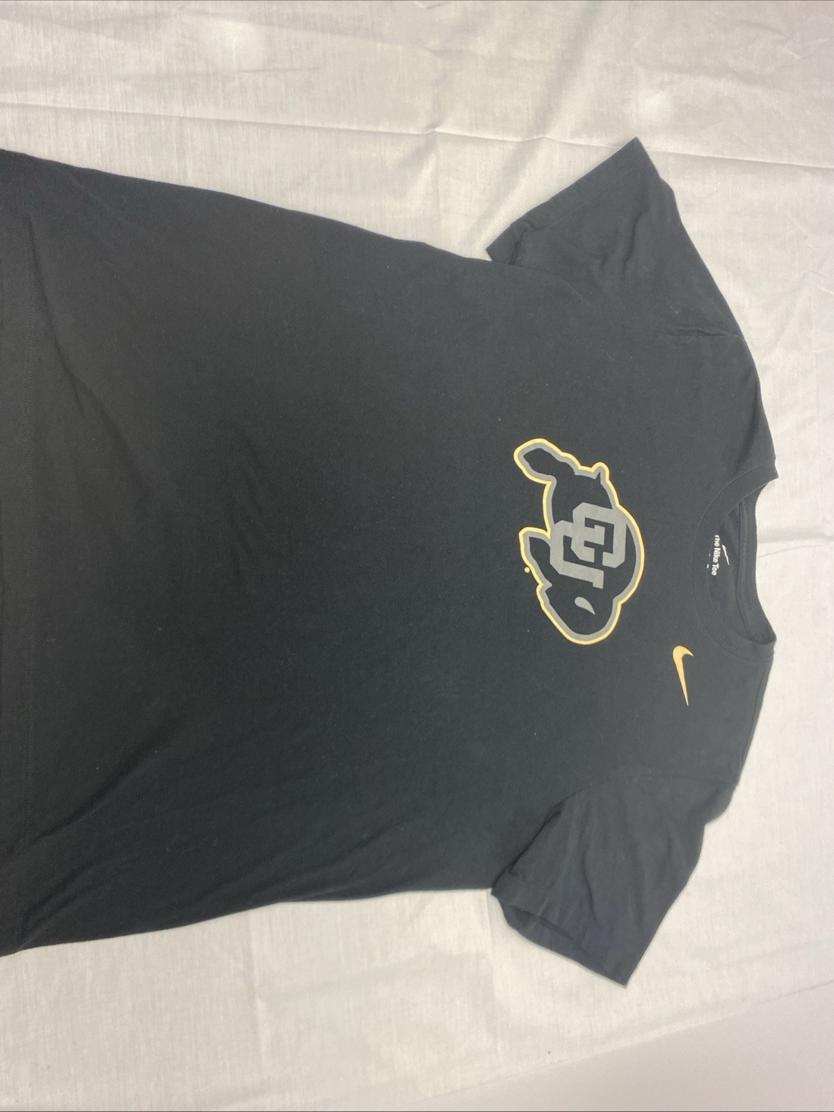 Nike Colorado Buffaloes Men's Xl T Shirt Black Short Sleeve NCAA Football