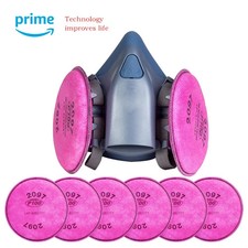 3M Half Face Respirator Mask P100 Particulate Welding Painting Dust Construction