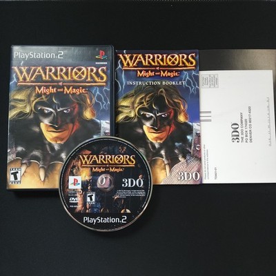 Warriors of Might and Magic Sony Playstation 2 PS2 Complete Great Shape