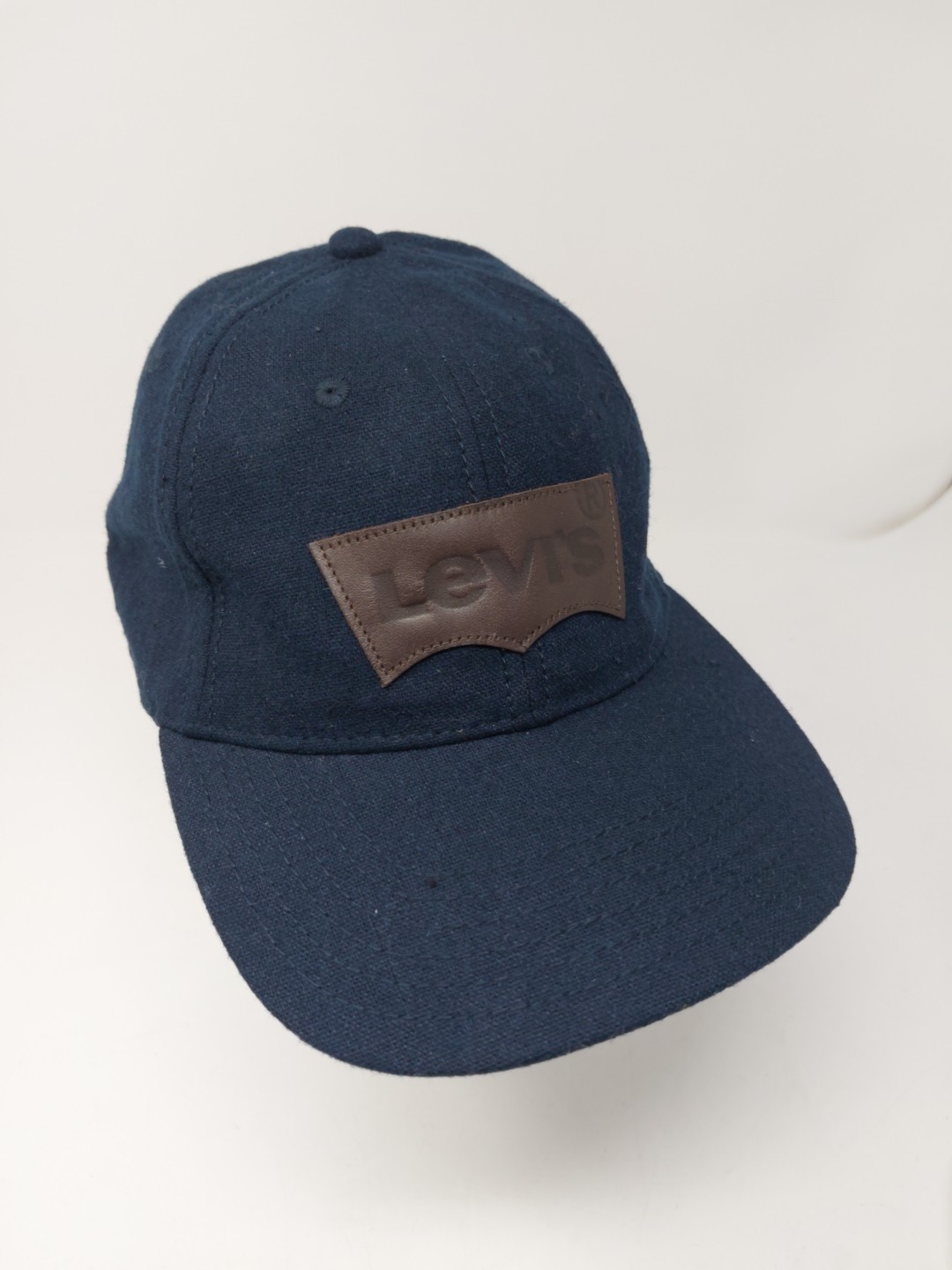 Levi's Wool Blend Strap Back Hat Adjustable Blue … - image 3