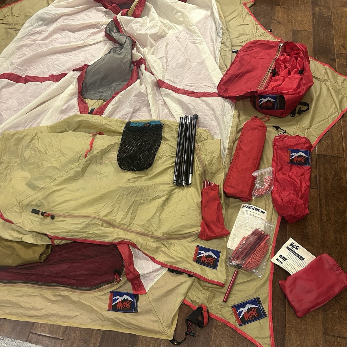 Moss Tent Stardome II Package includes Rare Heptawing Awning